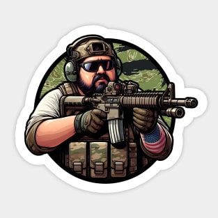 Tactical Fatman Sticker